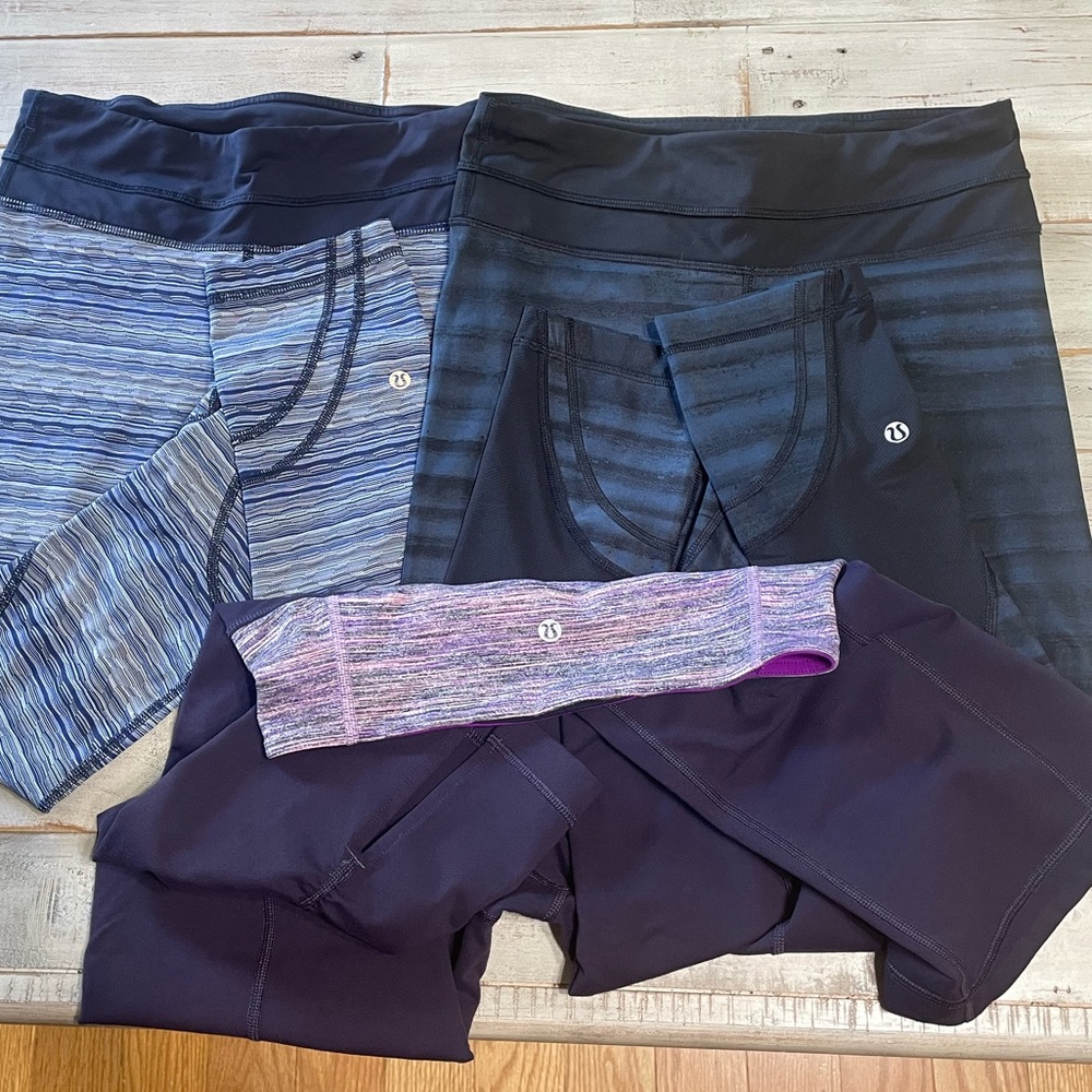Lululemon crop leggings size 4